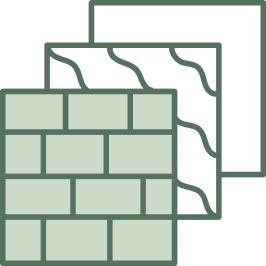 Icona muri perimetrali