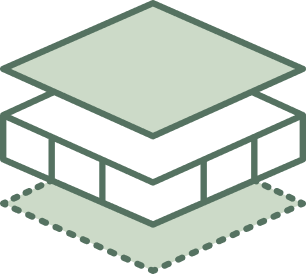 Icona sottopavimentazioni