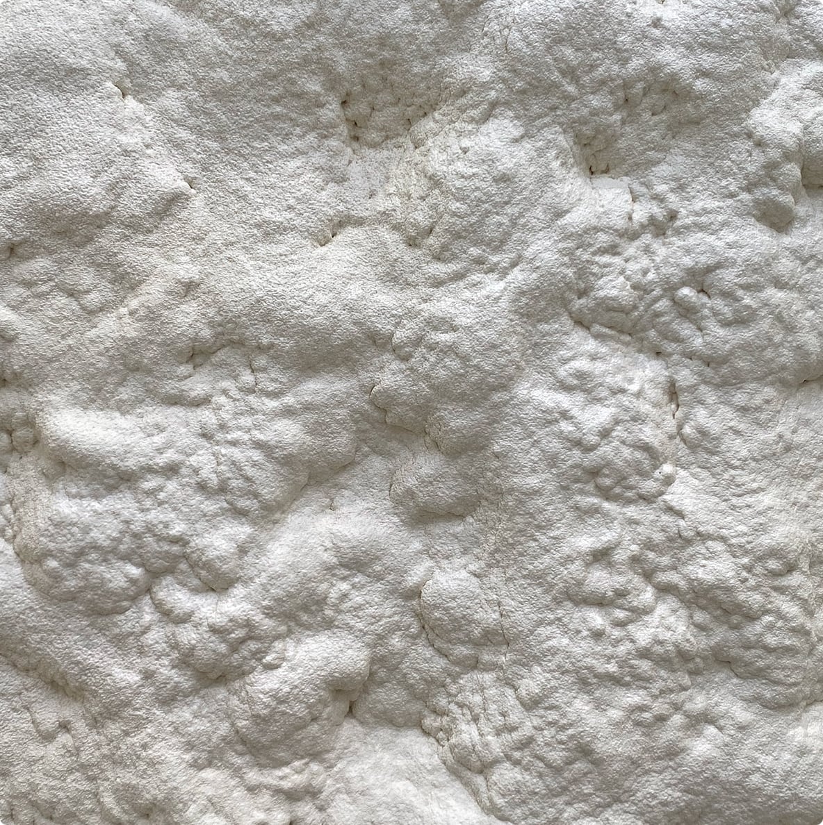 Dettaglio di una colata di poliuretano.